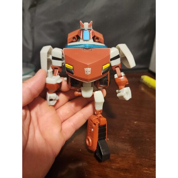 Transformers Animated '08 Deluxe Class Cybertron Ironhide Ratchet Parts Only See - Picture 16 of 16